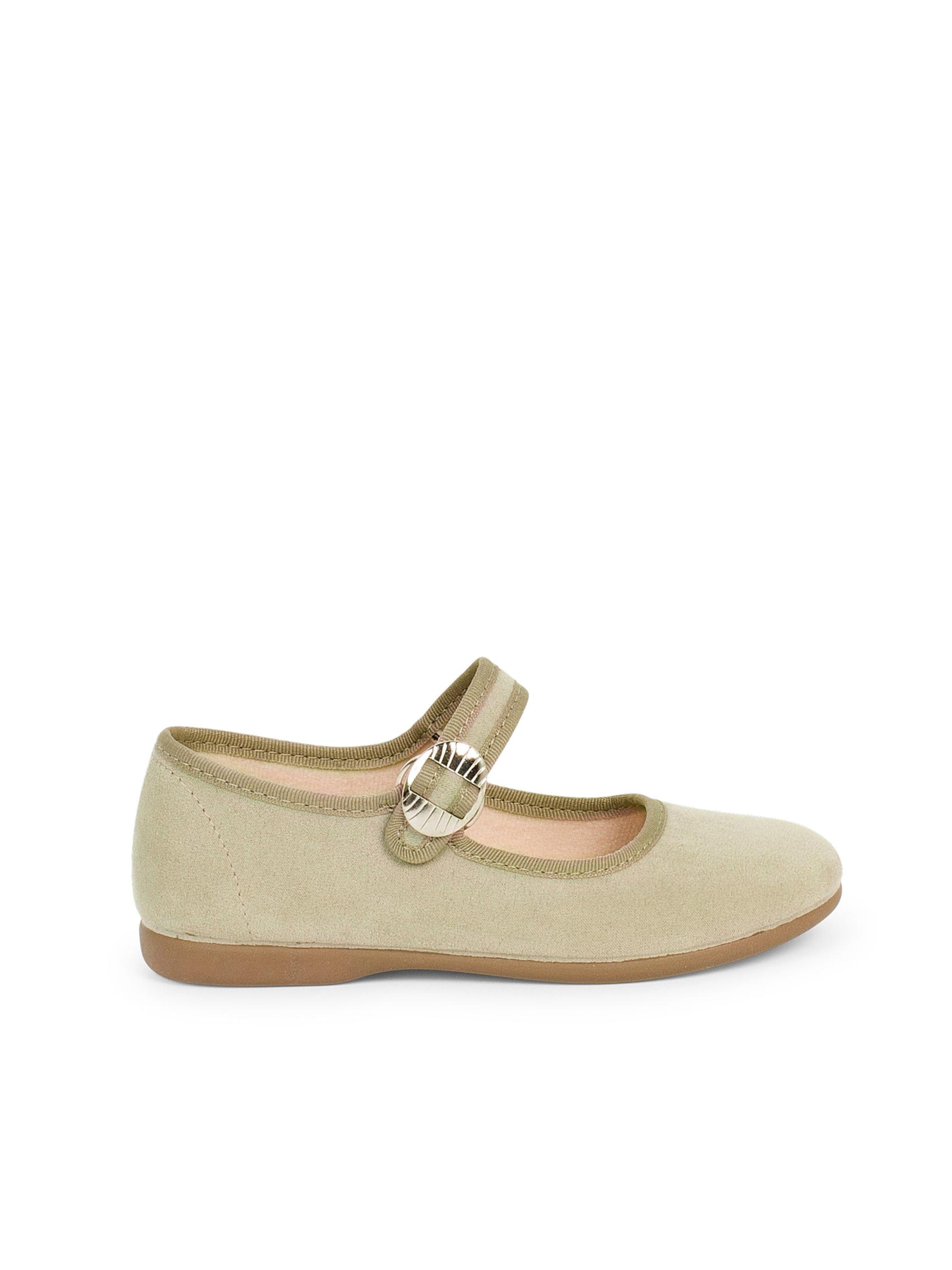 Ballerines Pisamonas en beige : devant