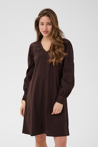 Robe 'Leli' Cream en marron : devant