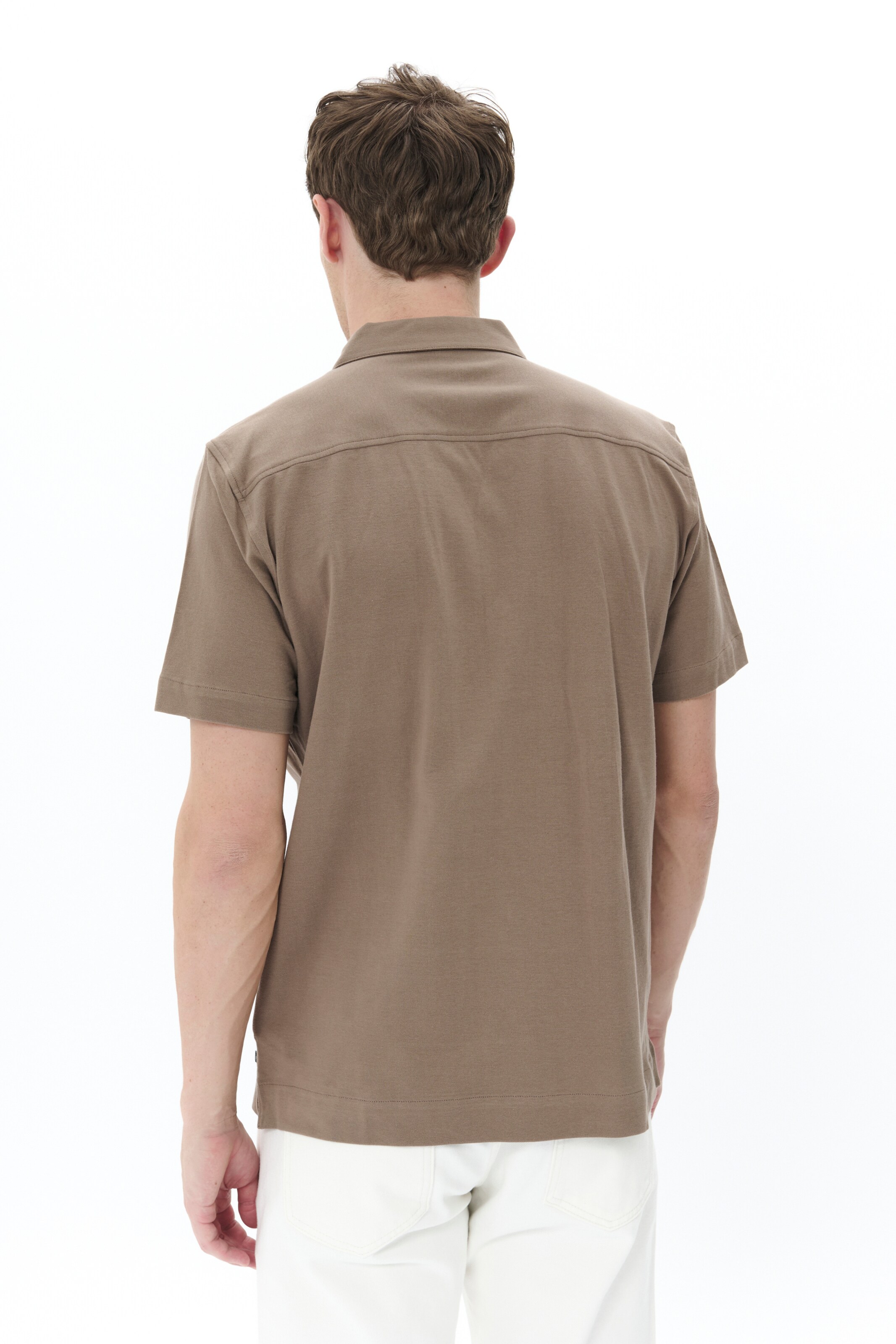 Matinique Regular Fit Hemd 'Trostol' in Beige