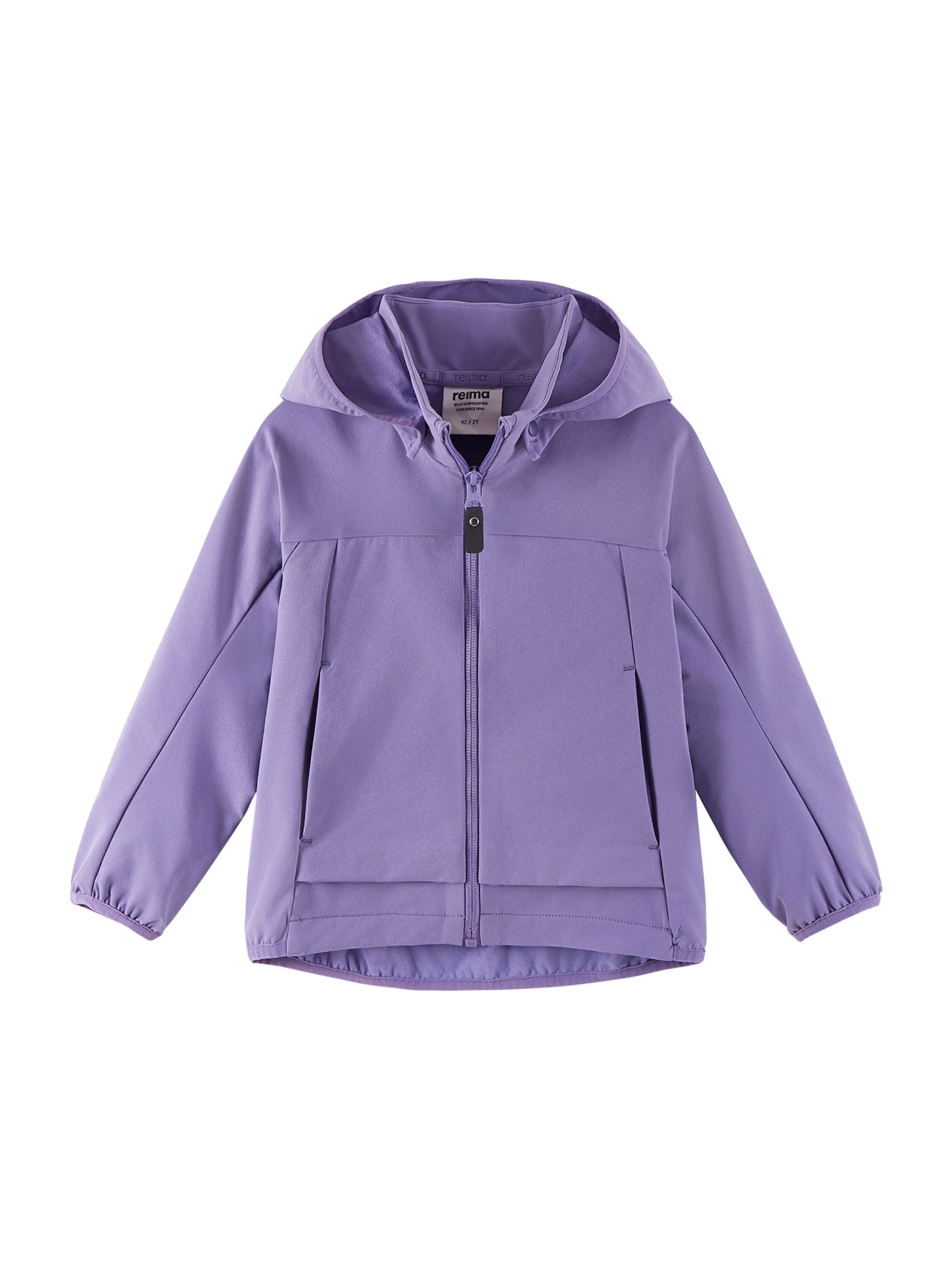 Geacă de primăvară-toamnă de la Reima pe mov: față