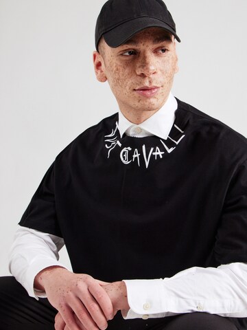 Just Cavalli Тениска в черно