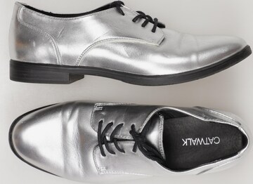 CATWALK Flats & Loafers in 37 in Silver: front