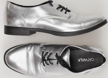 CATWALK Flats & Loafers in 37 in Silver: front