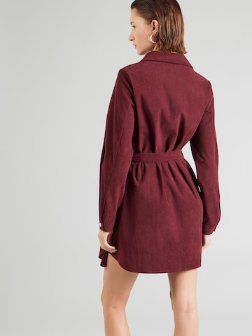 ABOUT YOU Skjortklänning 'Farina' i röd