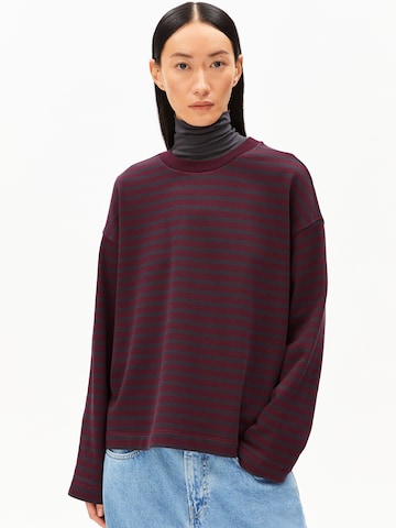 ARMEDANGELS Pullover 'FRANKAA' MAARLEN STRIPE in Blau: Vorderseite