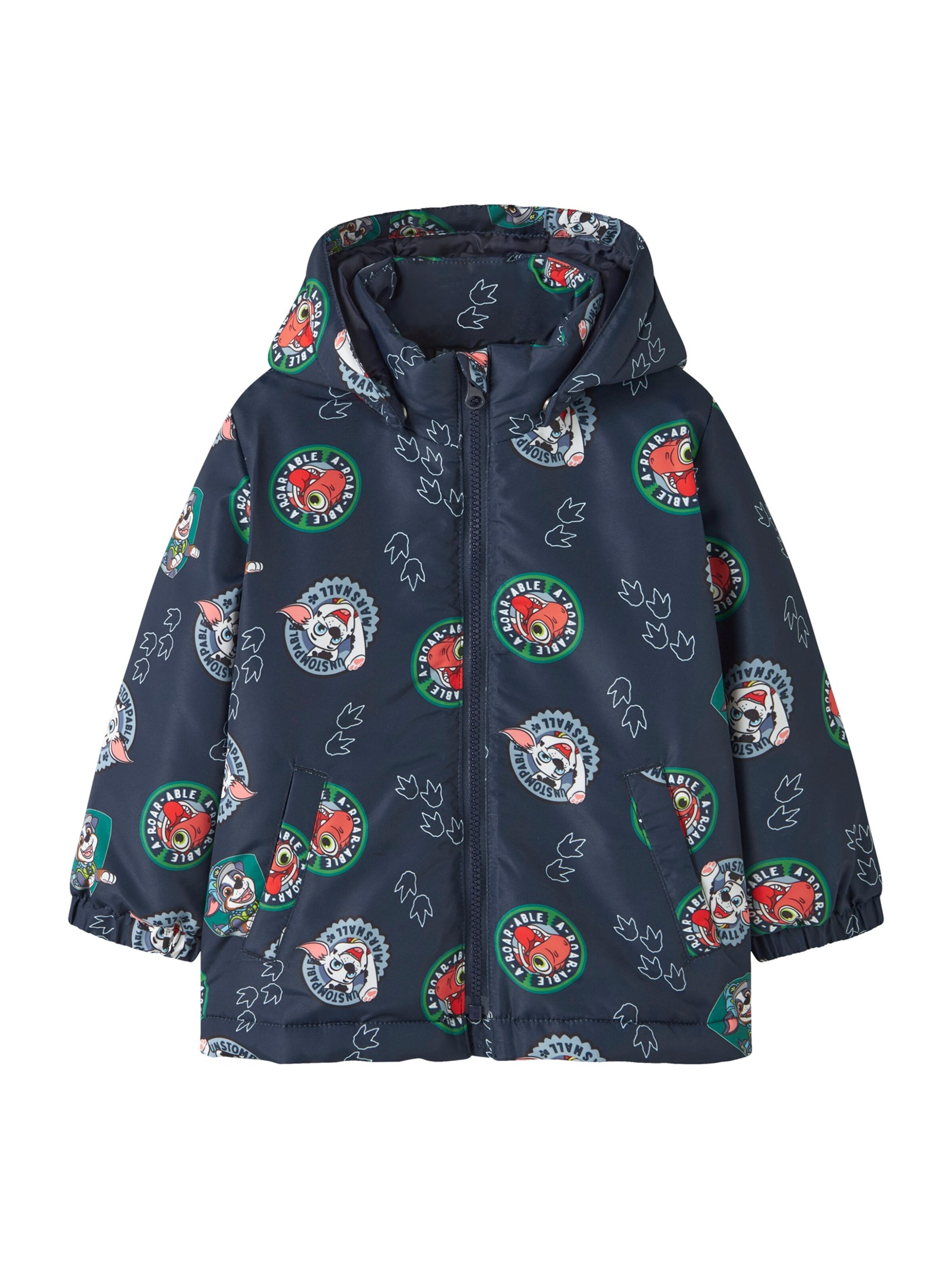 Giacca di mezza stagione 'NMMMAX PAW PATROL' in 80 NAME IT di colore navy / abete / rosso scuro / bianco, Visualizzazione prodotti