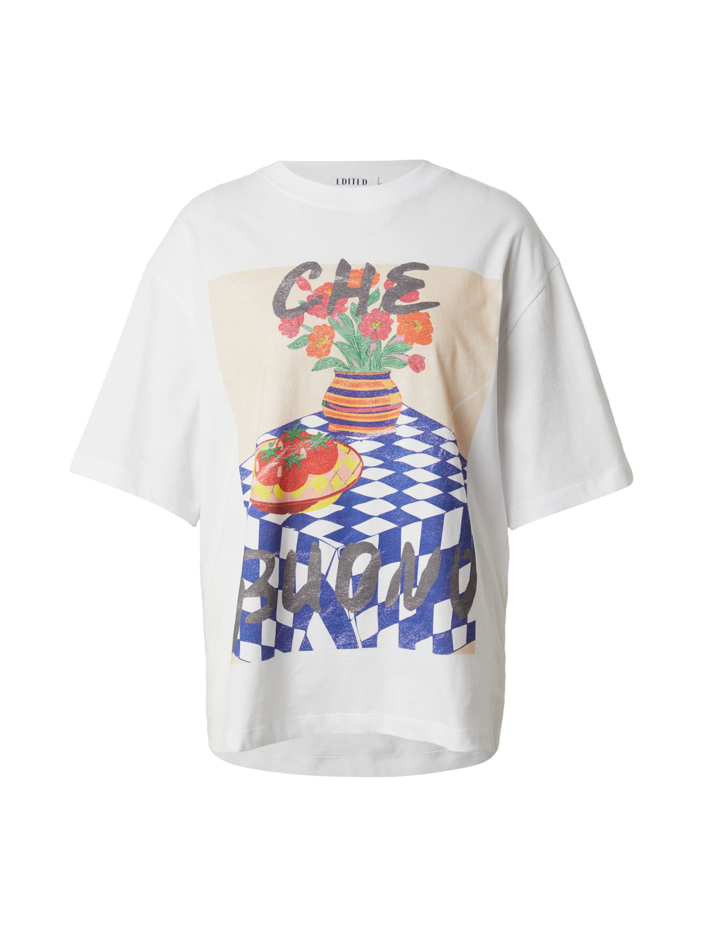 EDITED Shirt 'Xia' in White: front