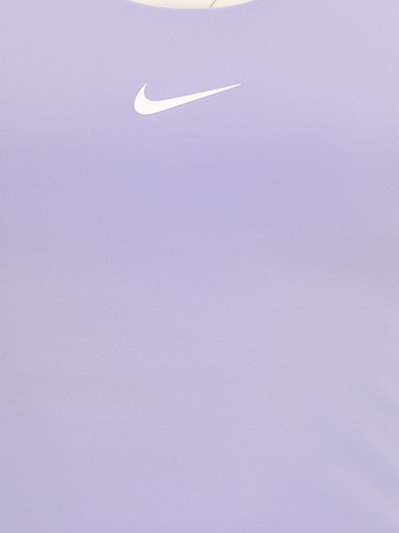 NIKE Sport top 'SWOOSH' - lila