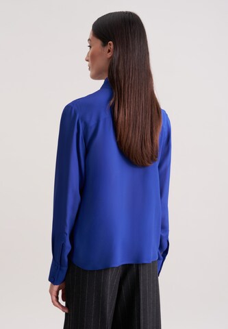 SEIDENSTICKER Blouse 'September Drop 252' in Blauw