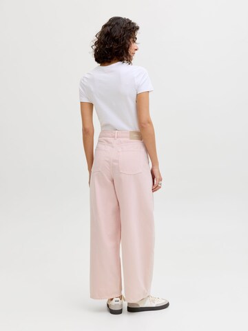 JJXX Vat Bandplooi jeans 'JXPorto Lia' in Roze