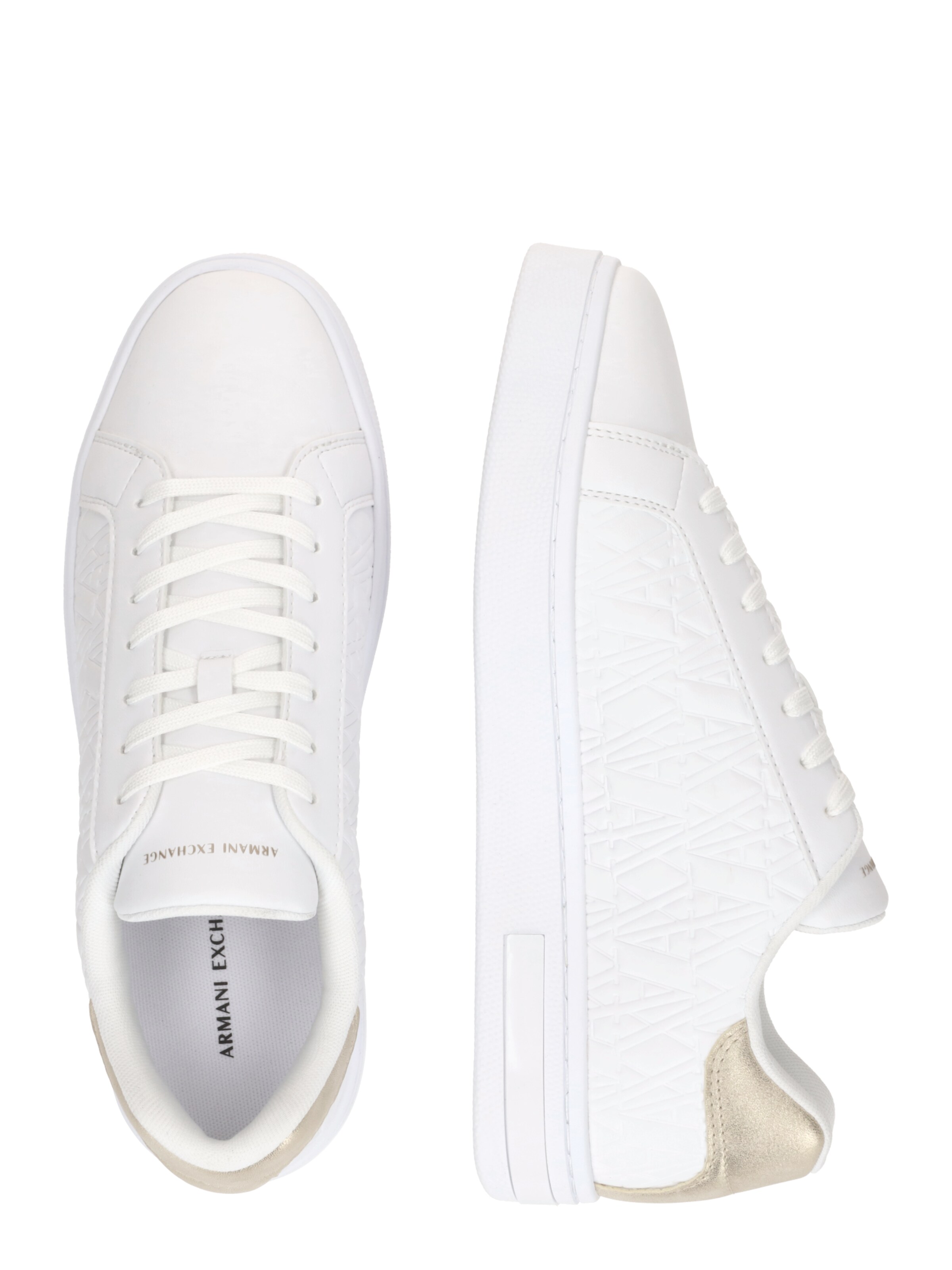 ARMANI EXCHANGE - Zapatillas deportivas bajas en blanco