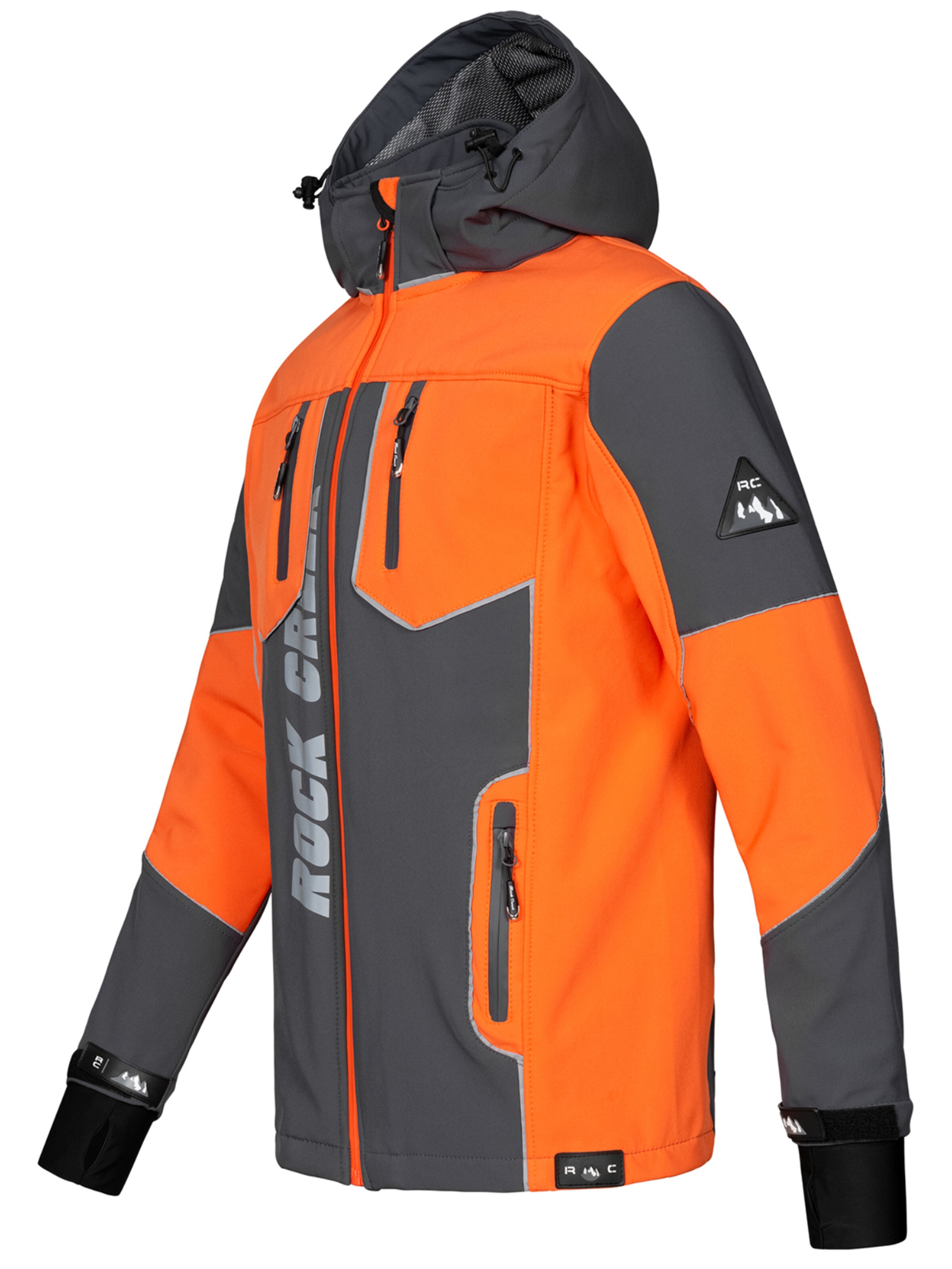 Rock Creek Outdoorjacke in Grau