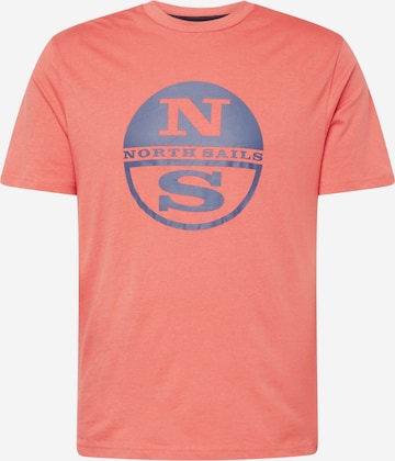 North Sails Majica | oranžna barva: sprednja stran