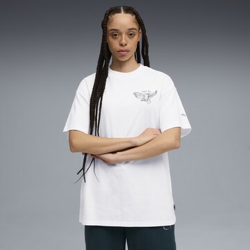 PUMA Shirt 'Puma Hoops x Harry Potter™' in Wit