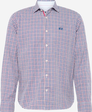 La Martina Regular fit Button Up Shirt in Blue: front