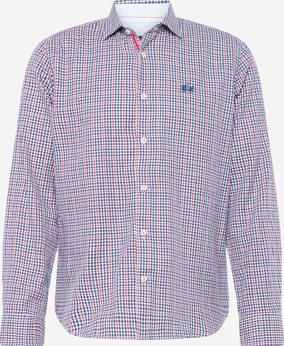 La Martina Button Up Shirt in Navy / Red / White, Item view