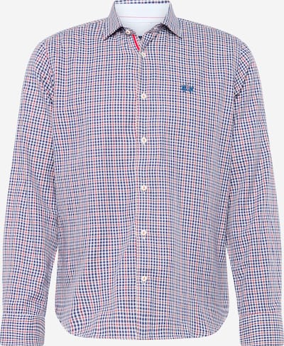 La Martina Button Up Shirt in Navy / Red / White, Item view