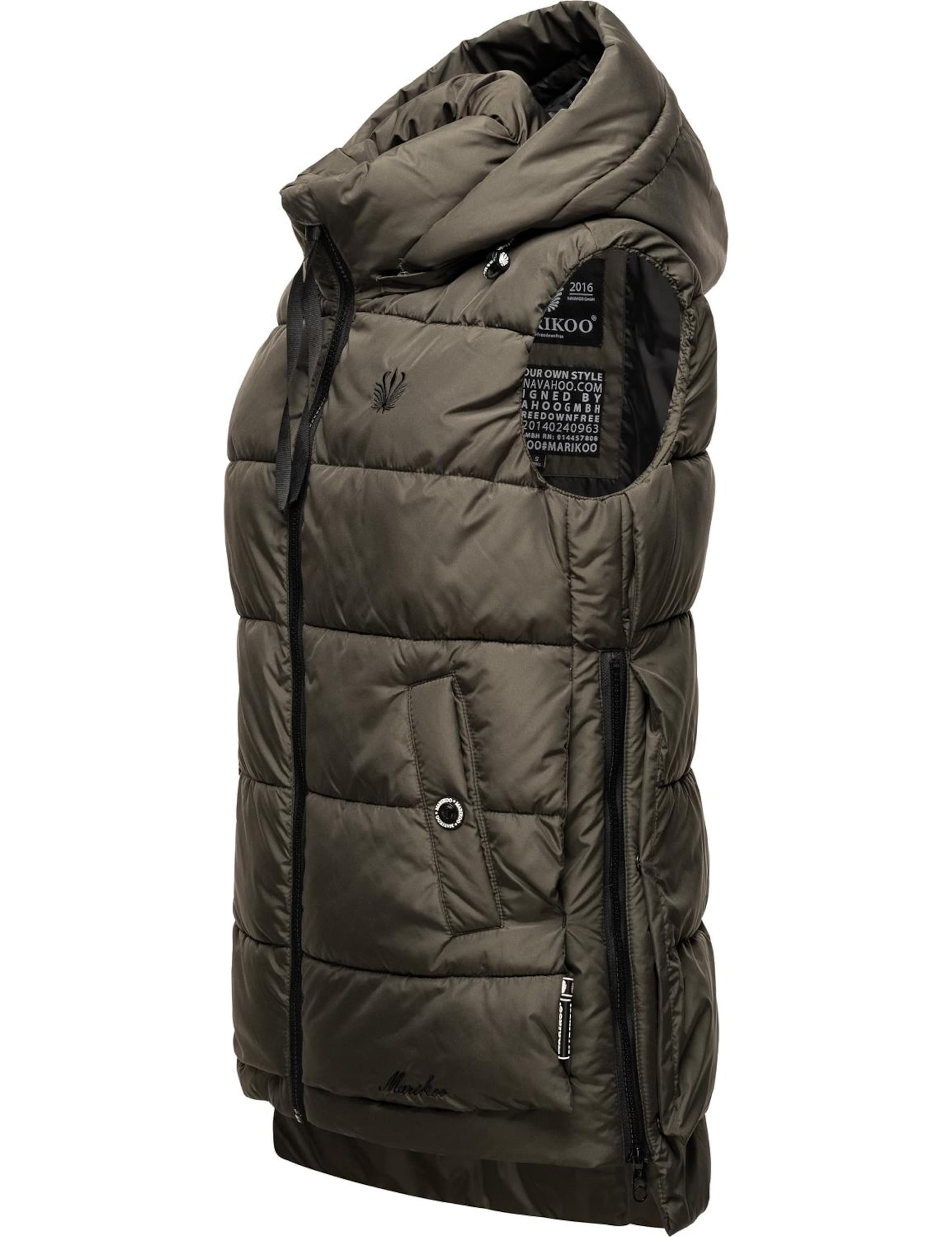 MARIKOO Vest 'Zarinaa' in Grey