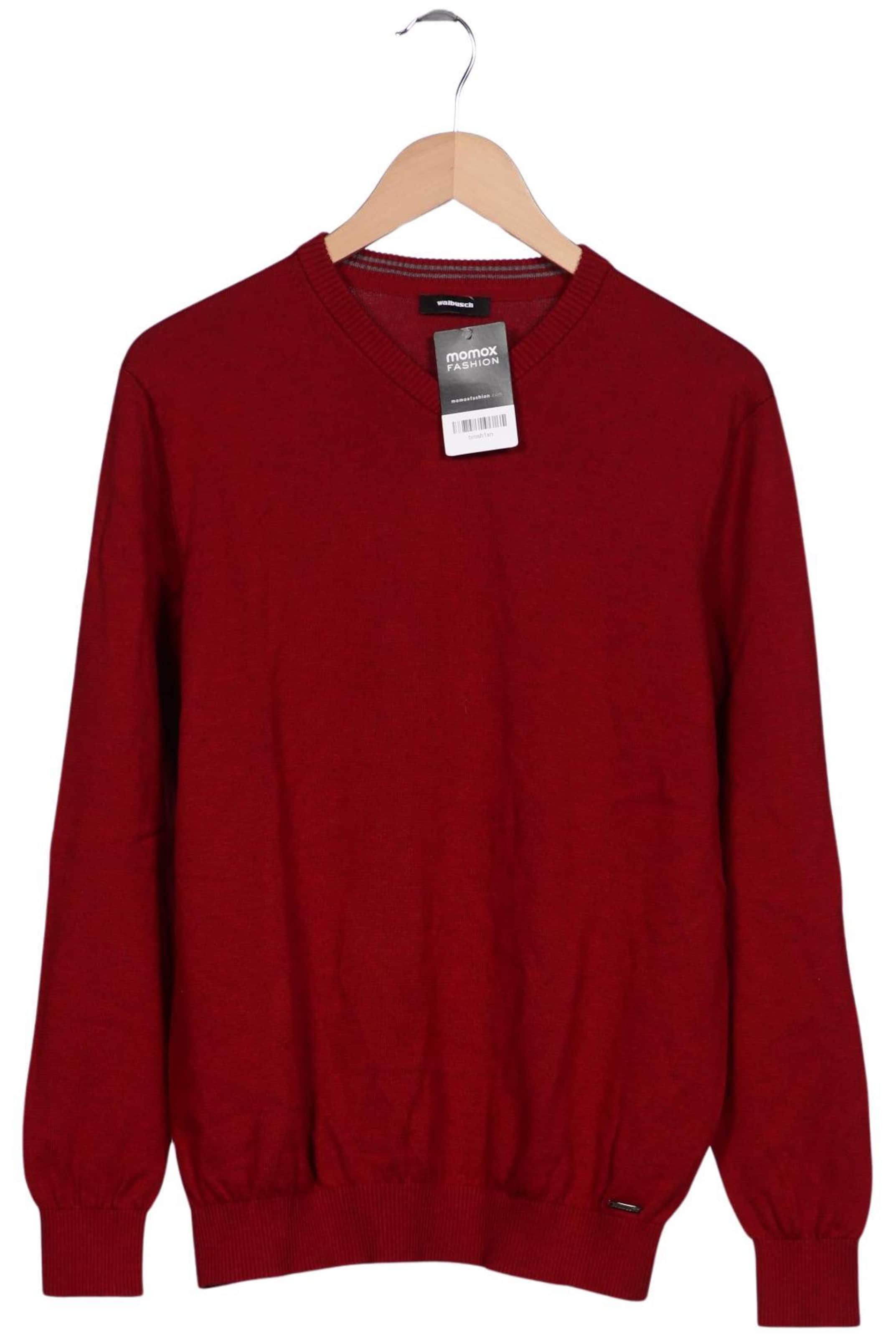 Walbusch Sweater & Cardigan in L-XL in Bordeaux, Item view