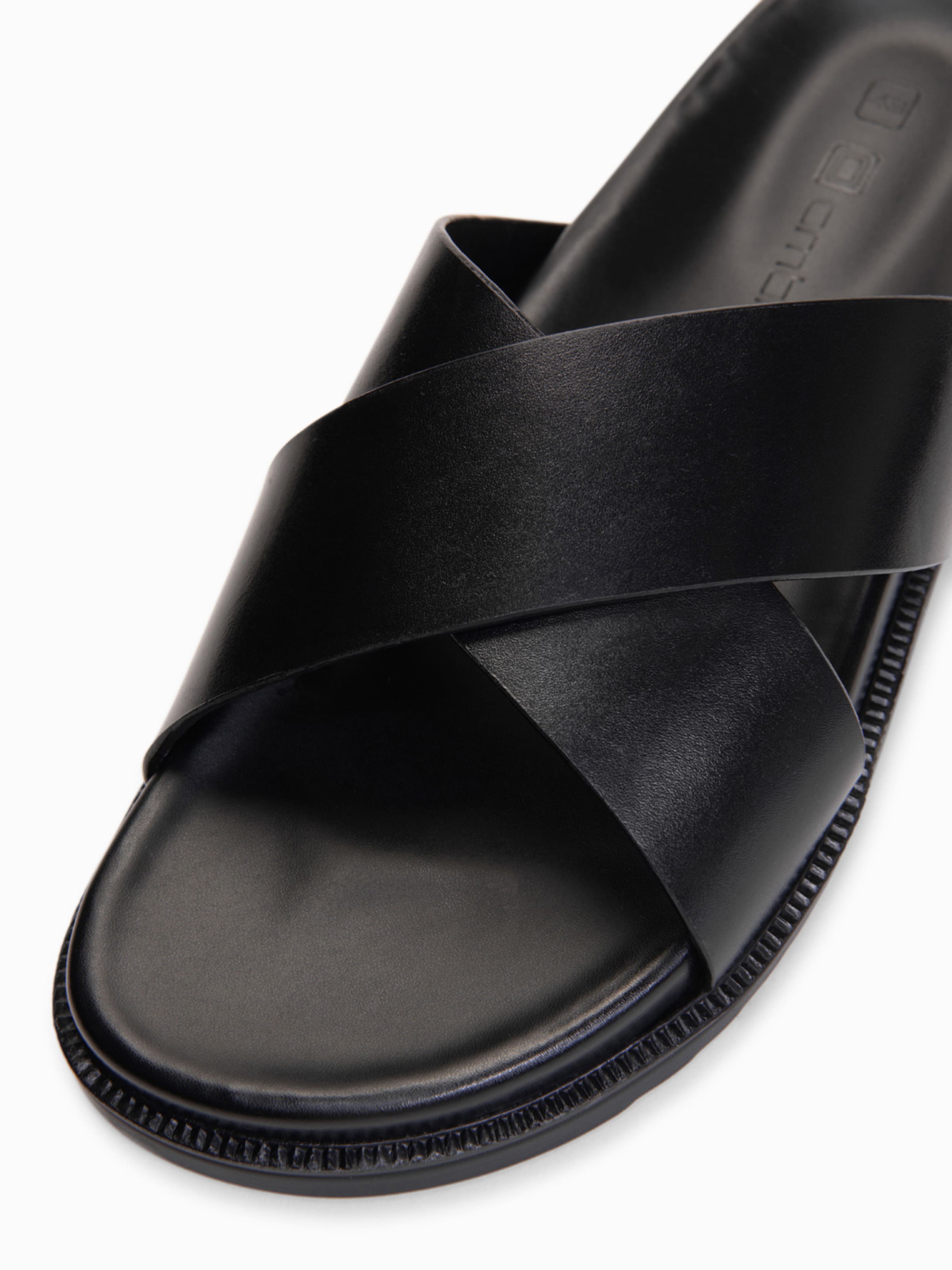 Ombre Mule in Black