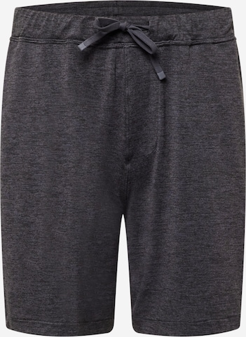 Abercrombie & Fitch tavaline Püksid, värv hall: eest vaates