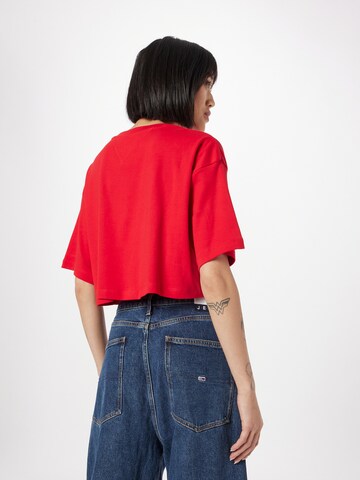 Tommy Jeans T-Shirt in Rot