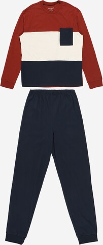 SCHIESSER Pajamas in Blue: front