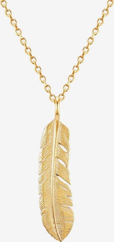 Eastside Necklace in Gold: front