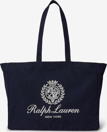 Cabas Polo Ralph Lauren en bleu : devant