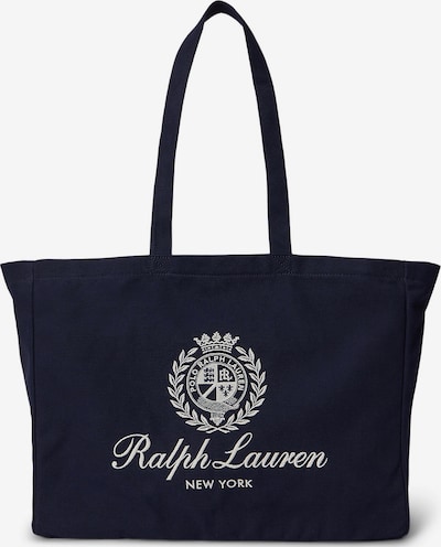 One Size dydžio Pirkinių krepšys iš Polo Ralph Lauren, spalva – kremo / tamsiai mėlyna, Prekių apžvalga