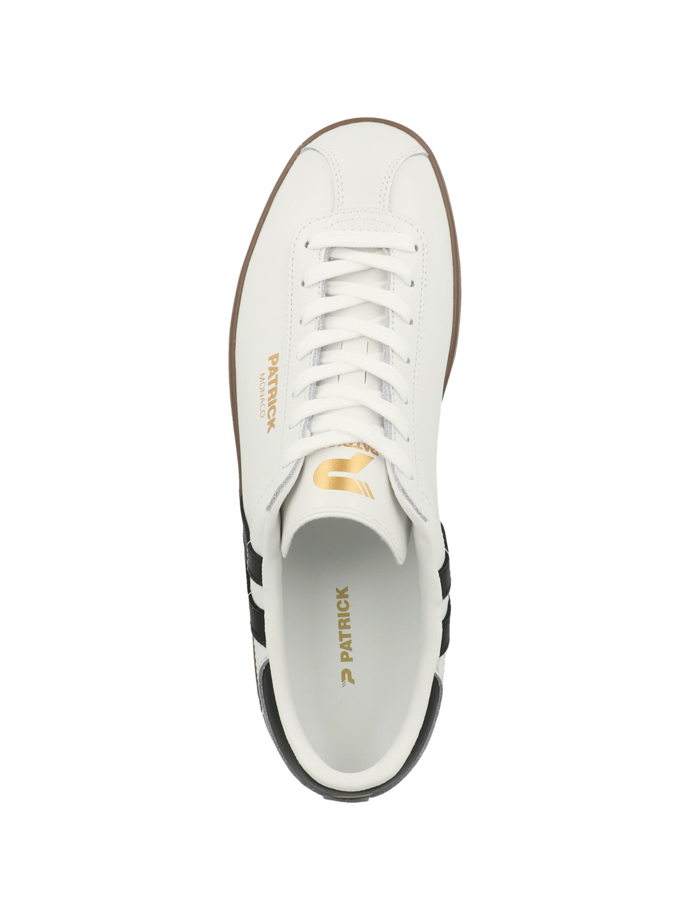 Patrick Platform trainers 'Monaco' in White