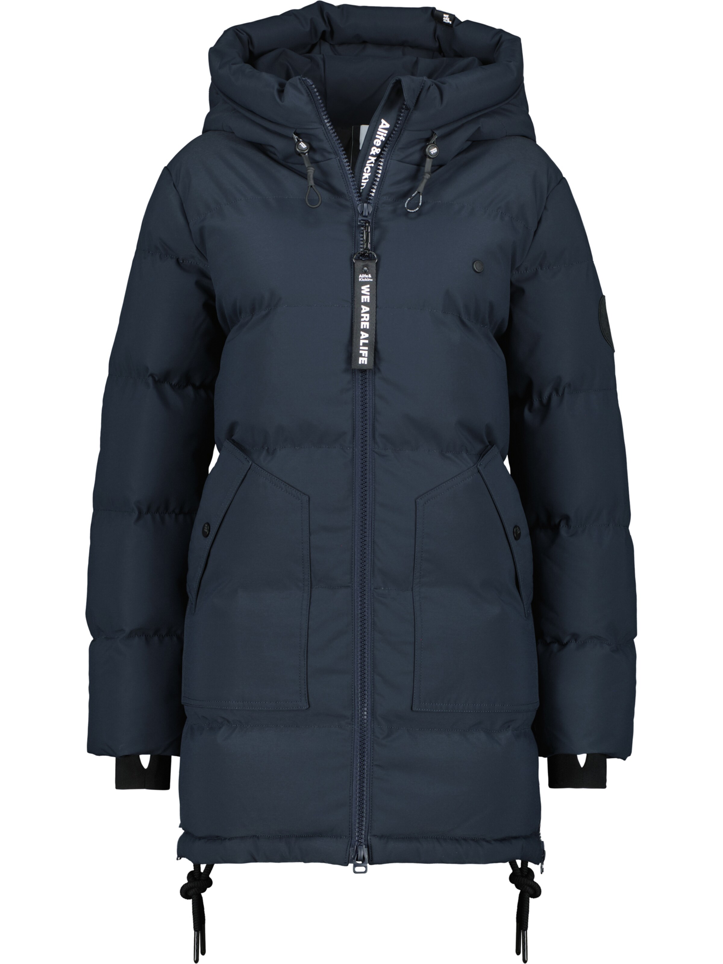 alife & kickin Χειμερινό παρκά 'CathyAK' σε μπλε: μπροστά