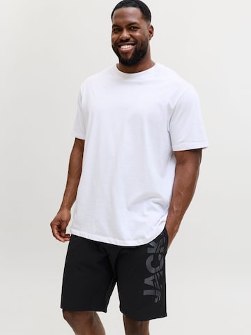 Shorts de bain 'JPSTMaui' Jack & Jones Plus en noir