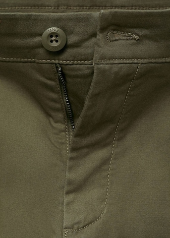 MANGO TEEN Regular Pants in Green