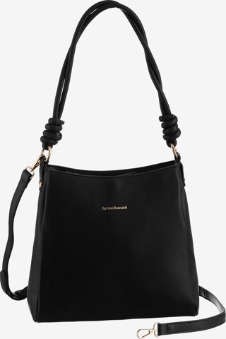 BRUNO BANANI Schultertasche in Schwarz: predná strana