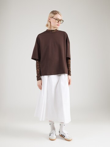T-shirt ADIDAS ORIGINALS en marron