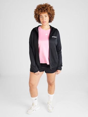 ADIDAS TERREX Sportief sweatvest in Zwart