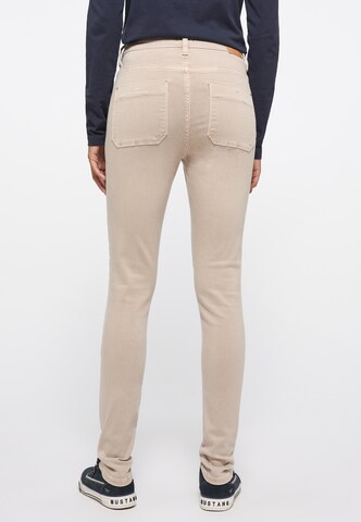 MUSTANG Skinny Jeans ' Mia' in Braun