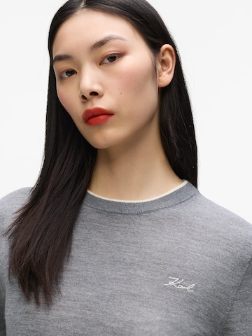 Karl Lagerfeld - Pullover em cinzento