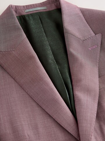 Next Slim fit Business-colbert in Roze