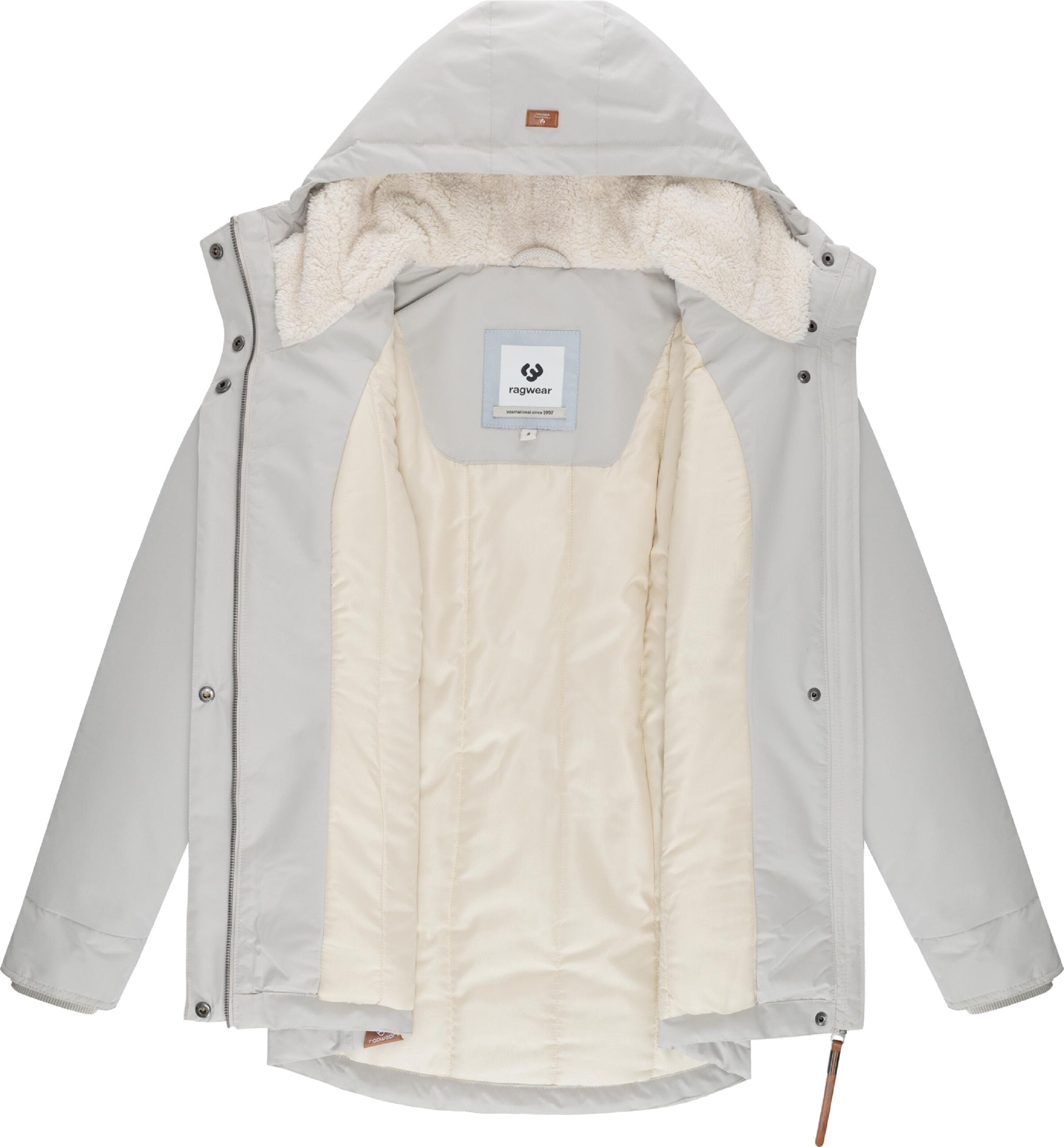 Ragwear Weatherproof jacket 'Alvena' in Grey