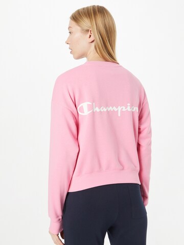 Champion Authentic Athletic Apparel Sweatshirt i rosa