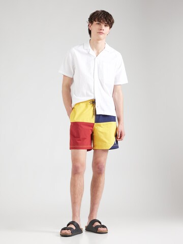 TOMMY HILFIGER - regular Pantalón en amarillo
