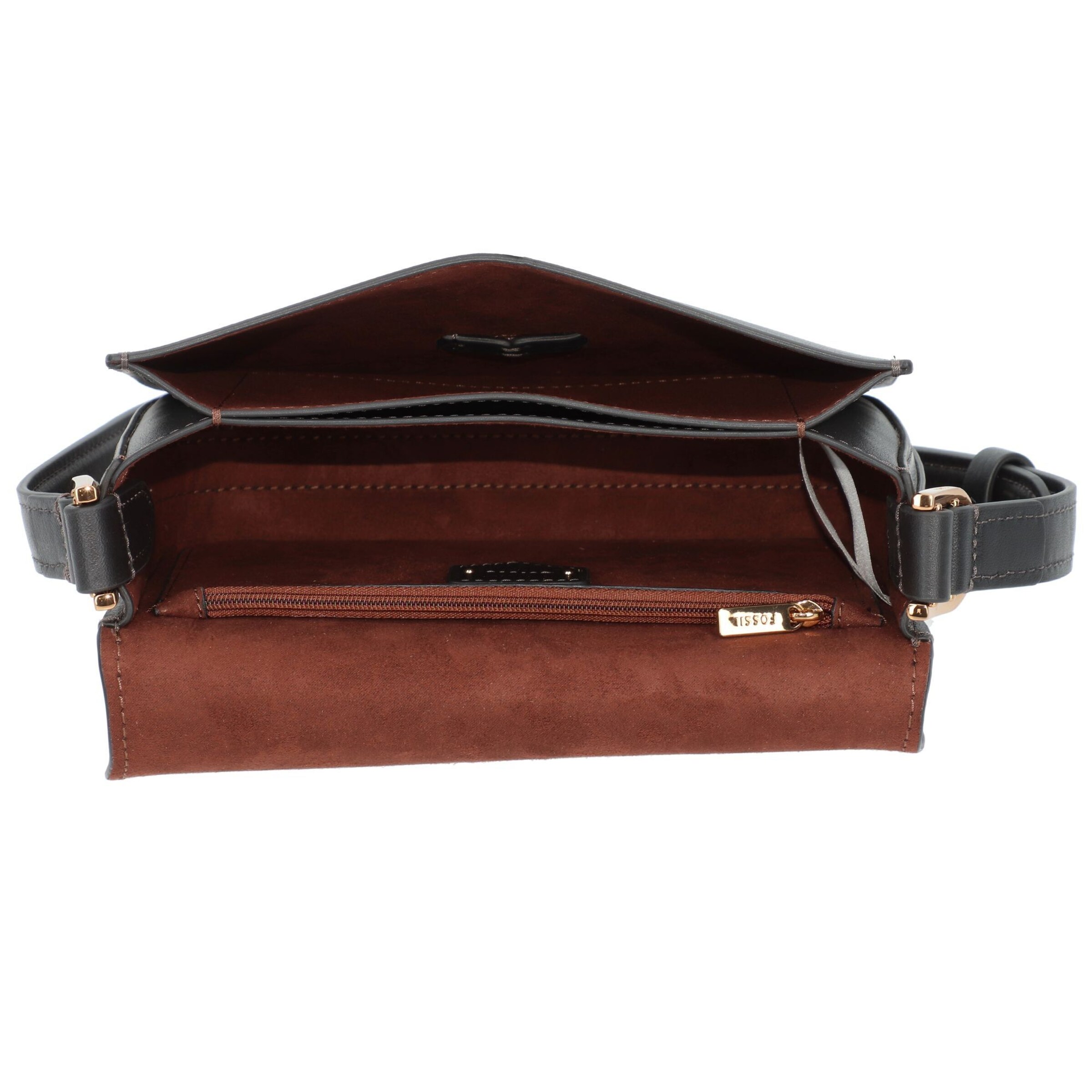 FOSSIL Umhängetasche 'Lennox' in Schwarz