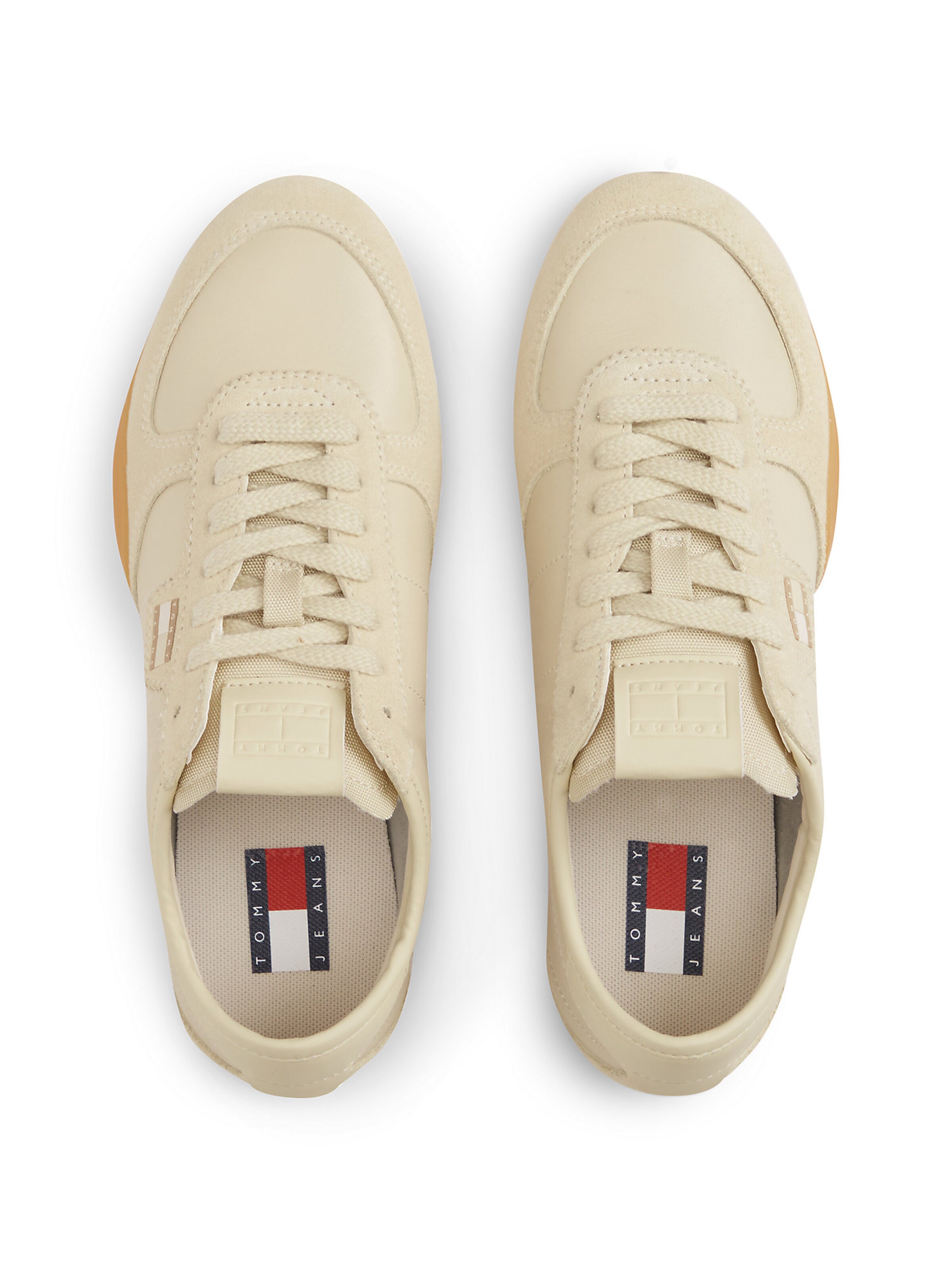 Tommy Jeans Platform trainers in Beige