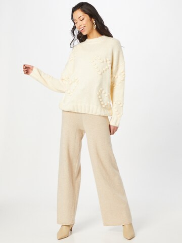 ONLY Pullover 'LOVEY' in Weiß