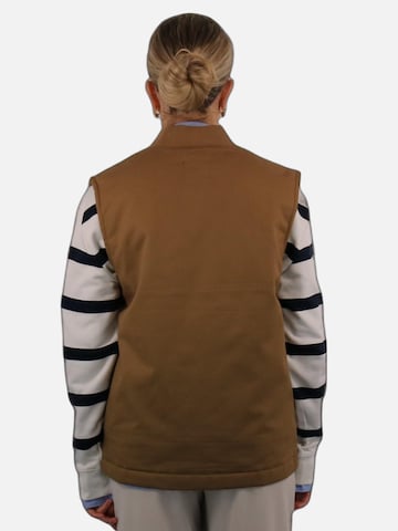 HEFTYKA Vest 'CORE VEST' in Brown
