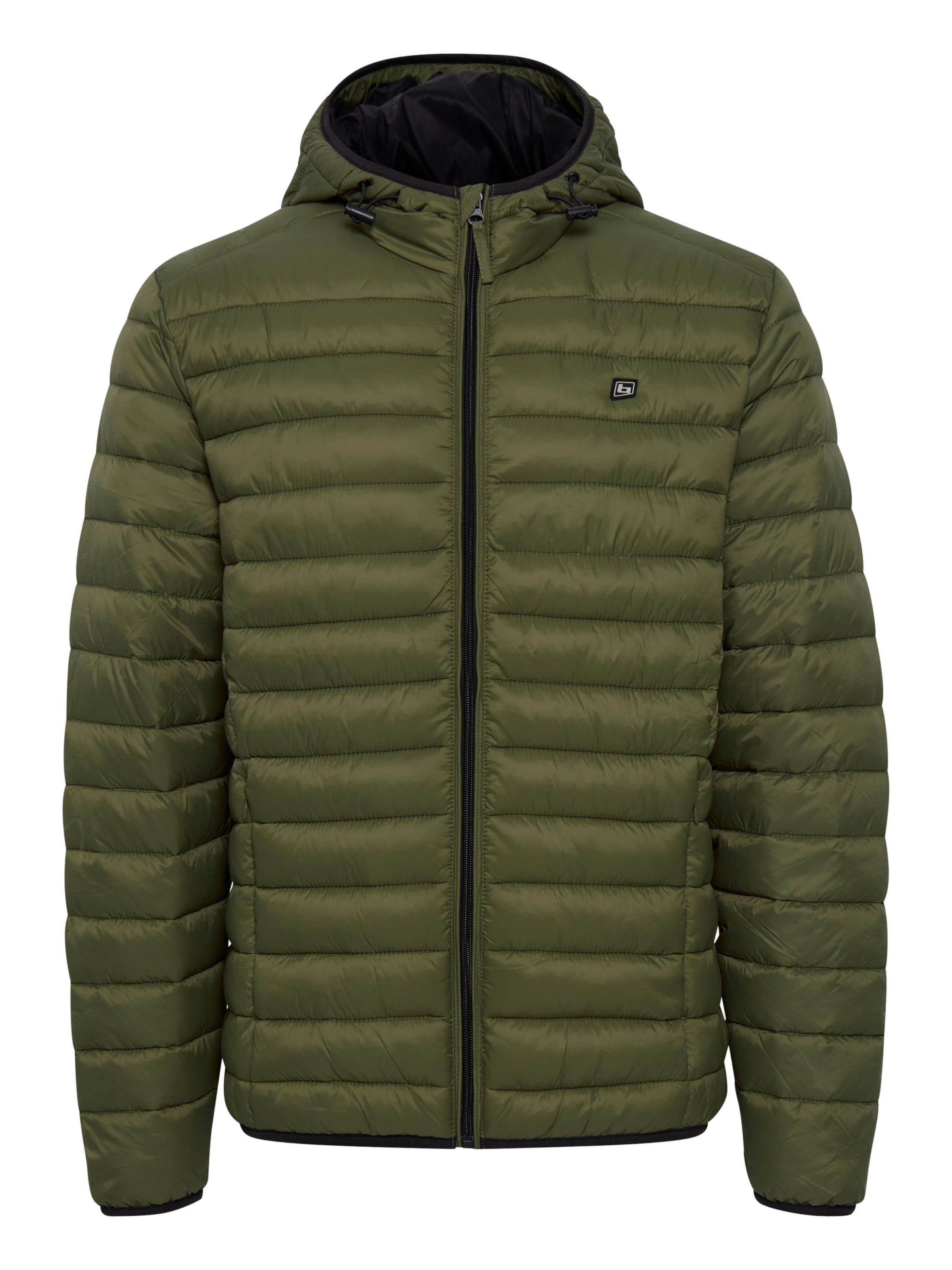 BLEND Between-season jacket ' BLROMSEY ' in Green: front