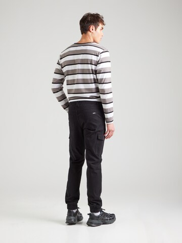BLEND Tapered Cargo Pants 'BHVEI' in Black