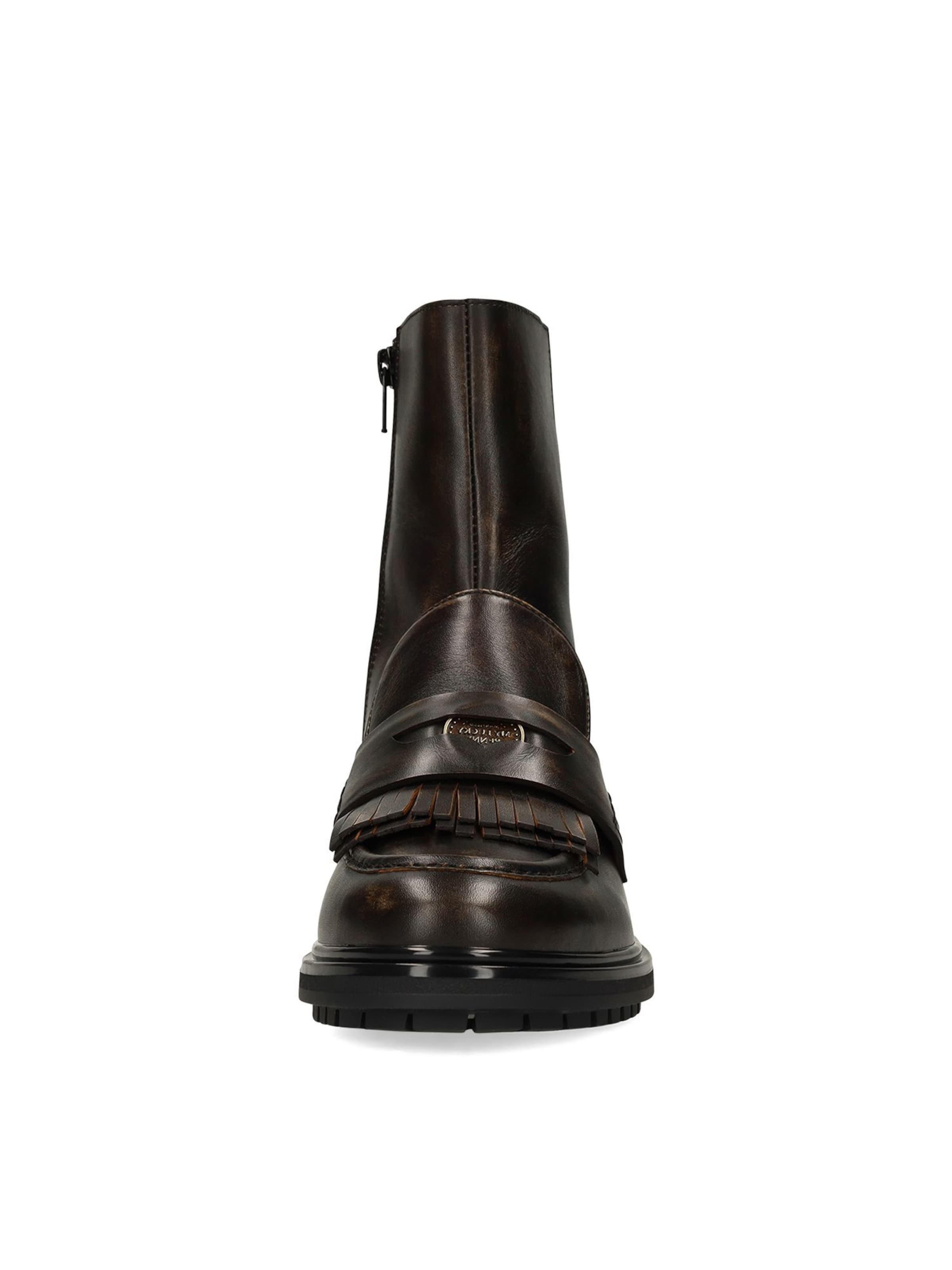 MANFIELD Stiefelette in Braun